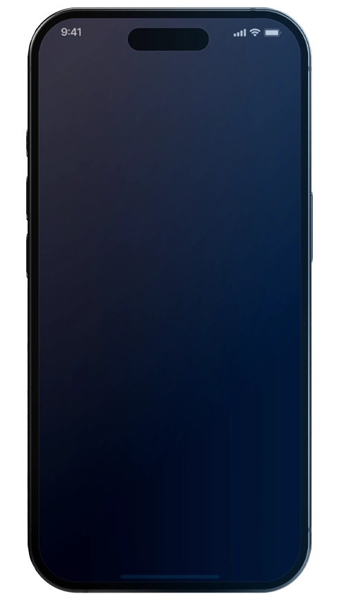 Mobile Handelsoberfläche von Veldraxio